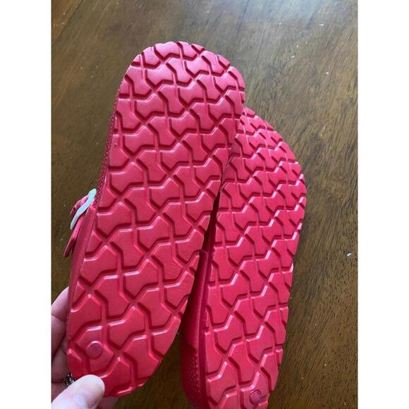 cushionaire sandals red - Picture 5 of 6